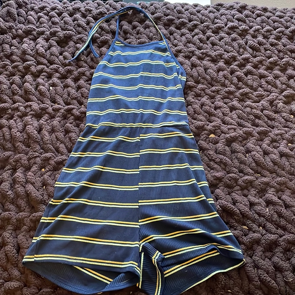 Spring Stripe Romper